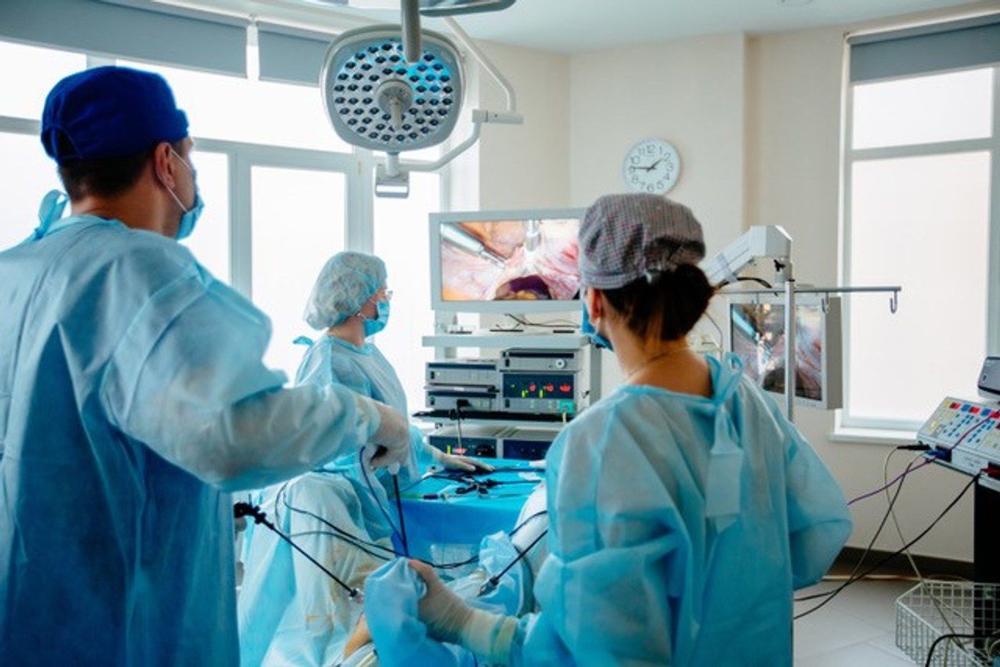 Minimally invasive surgery in the operating room